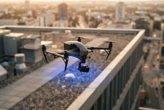 Dron ve službách firem: víc než hezké záběry