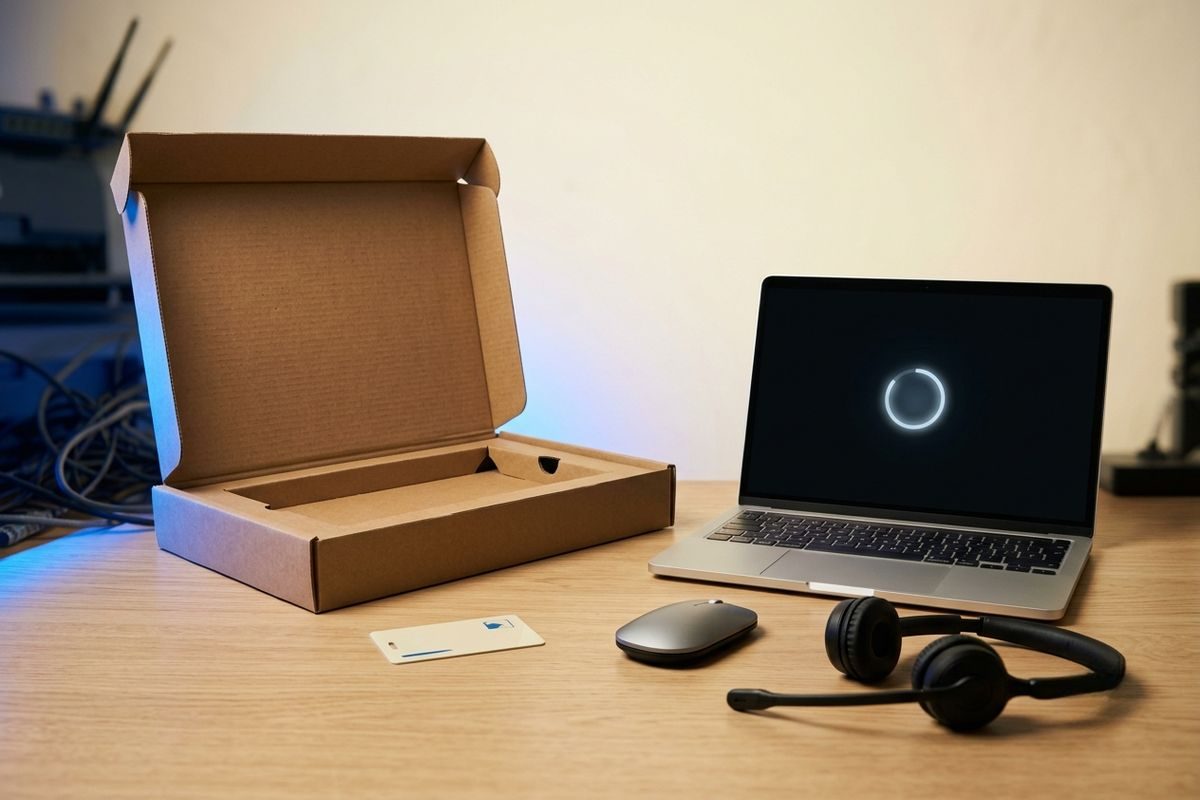 Nástup nového zaměstnance z pohledu IT: účty, technika a přístupy první den