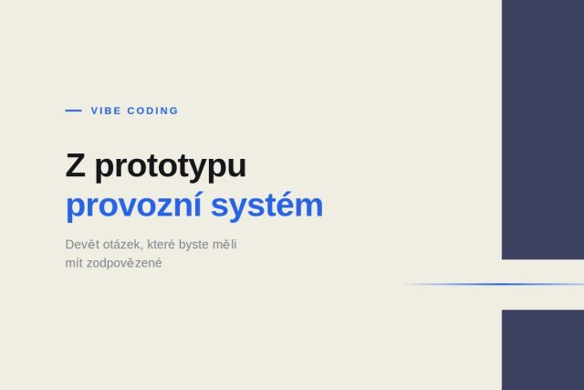 Aplikace funguje a používá ji deset lidí. Co teď